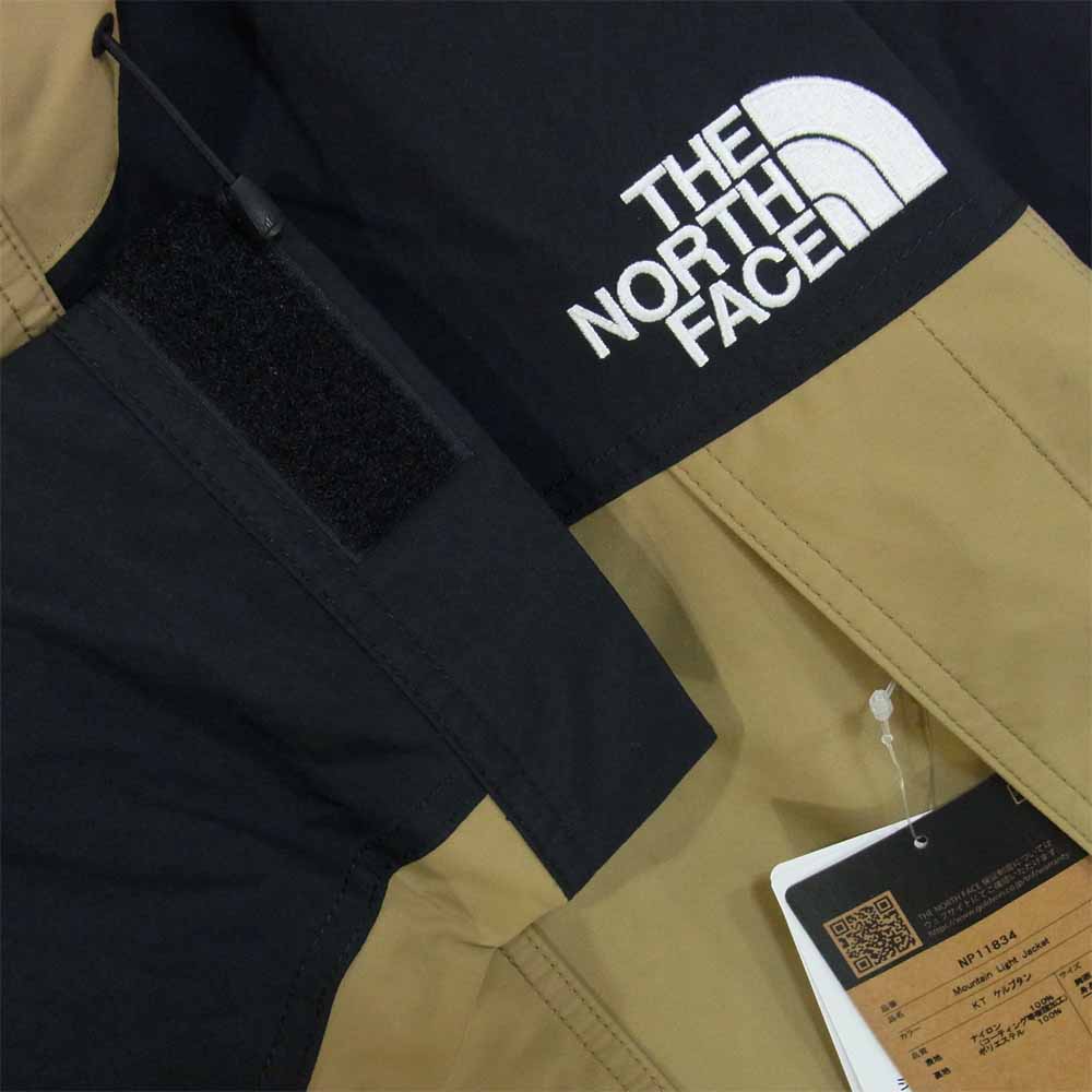 THE NORTH FACE ノースフェイス NP11834 GORE-TEX MOUNTAIN LIGHT JACKET ゴアテックス マウンテン ライト ジャケット ケルプタン L【新古品】【未使用】【中古】