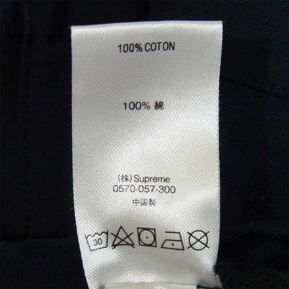 Supreme シュプリーム 20AW Patchwork Oxford Shirt パッチワーク オックスフォード シャツ ブラック系 M【美品】【中古】