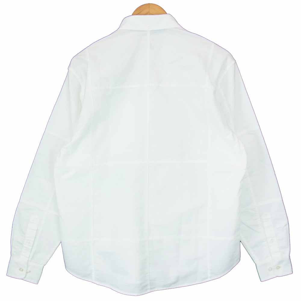 Supreme シュプリーム 20AW Patchwork Oxford Shirt パッチワーク オックスフォード シャツ ホワイト ホワイト系 S【新古品】【未使用】【中古】
