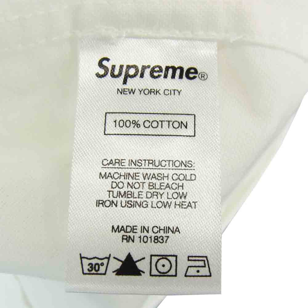 Supreme シュプリーム 20AW Patchwork Oxford Shirt パッチワーク オックスフォード シャツ ホワイト ホワイト系 S【新古品】【未使用】【中古】