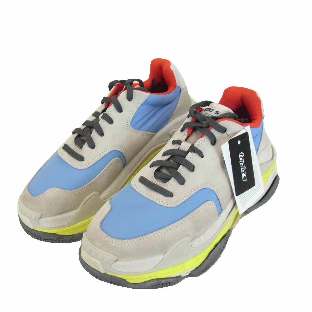 BALENCIAGA バレンシアガ 524043 TRIPLE S トリプルエス スニーカー マルチカラー系 25cm【美品】【中古】