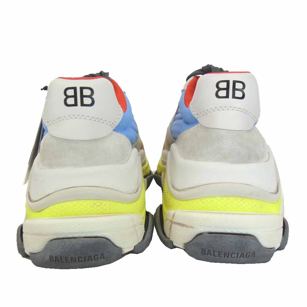 BALENCIAGA バレンシアガ 524043 TRIPLE S トリプルエス スニーカー マルチカラー系 25cm【美品】【中古】