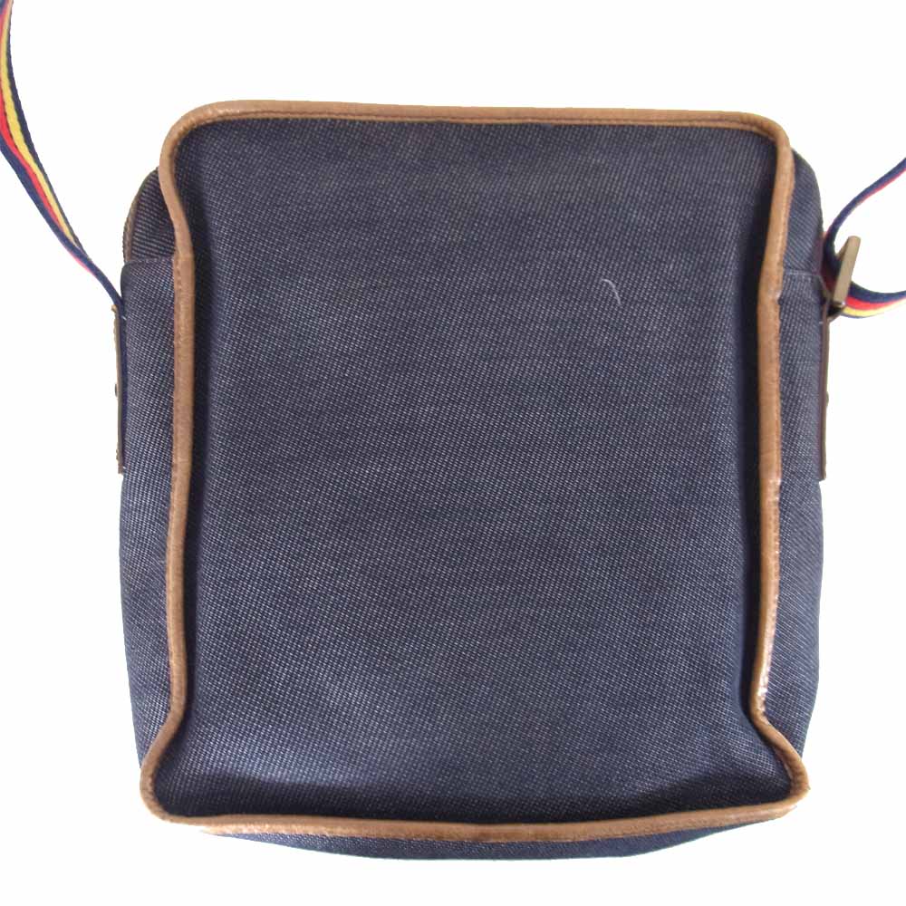 FENDI フェンディ VINTAGE FENDI DENIM CANVAS SHOULDER BAG ヴィンテージ デニム キャンバス ショルダー バッグ インディゴブルー系【中古】