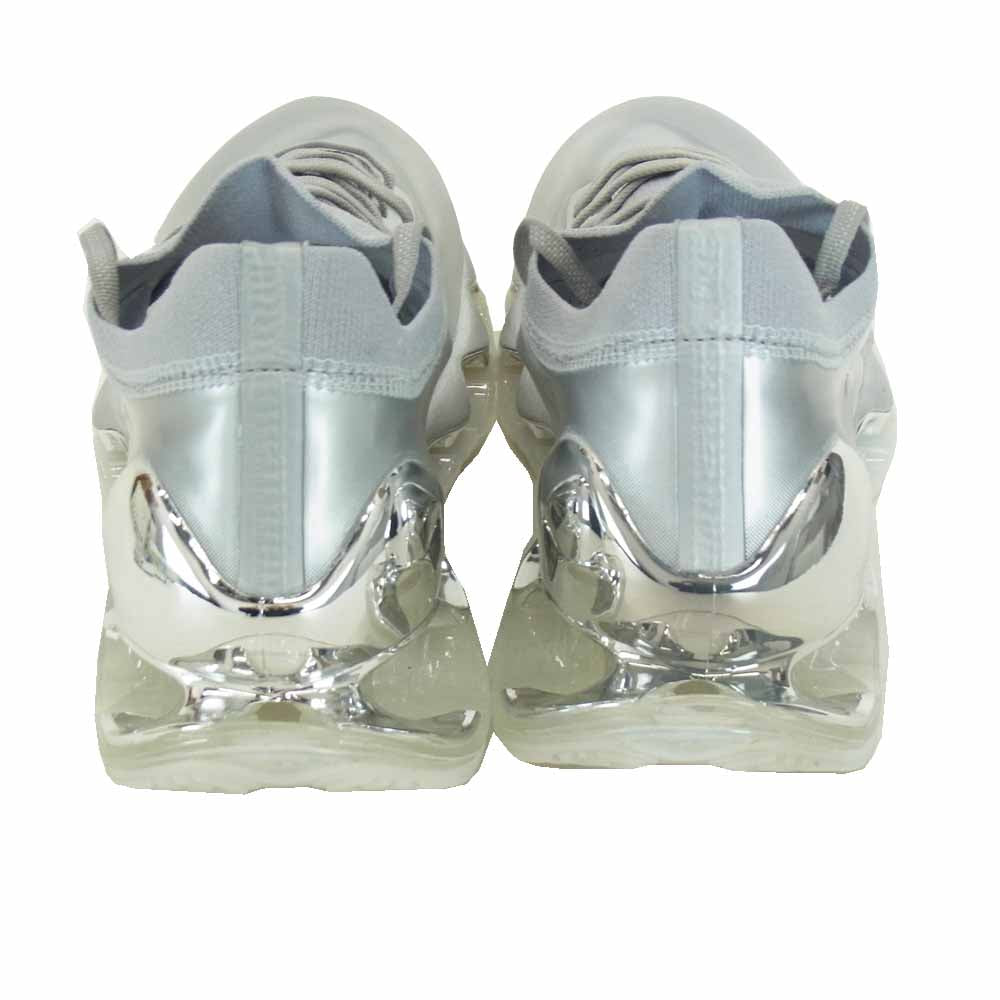 ミズノ D1GA212501 × 空山基 WAVE PROPHECY ウェーブ プロフェシー スニーカー シルバー系 27cm【美品】【中古】