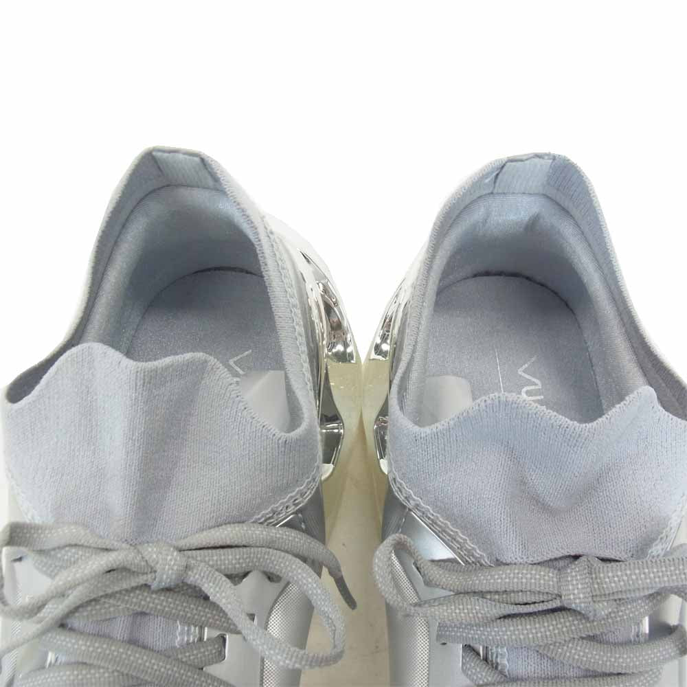 ミズノ D1GA212501 × 空山基 WAVE PROPHECY ウェーブ プロフェシー スニーカー シルバー系 27cm【美品】【中古】