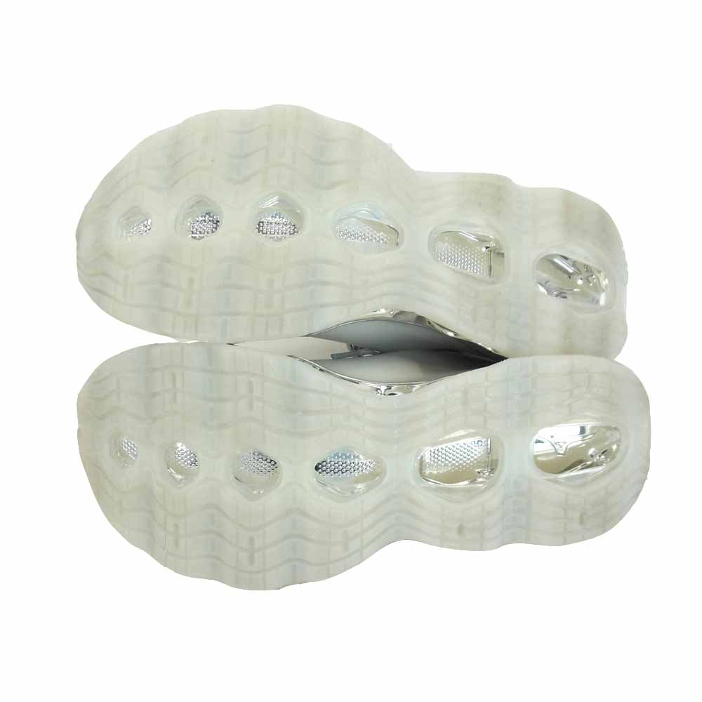 ミズノ D1GA212501 × 空山基 WAVE PROPHECY ウェーブ プロフェシー スニーカー シルバー系 27cm【美品】【中古】