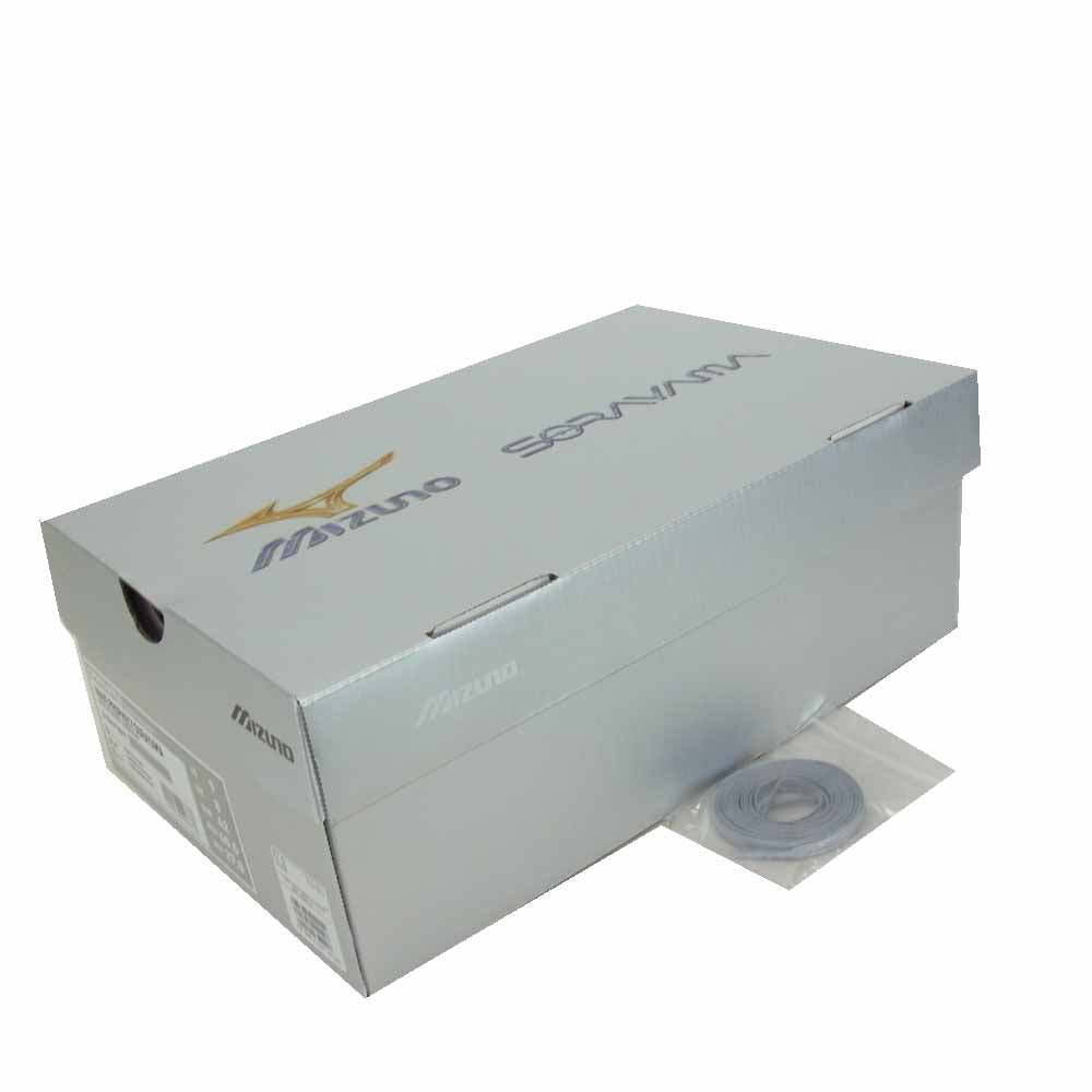 ミズノ D1GA212501 × 空山基 WAVE PROPHECY ウェーブ プロフェシー スニーカー シルバー系 27cm【美品】【中古】