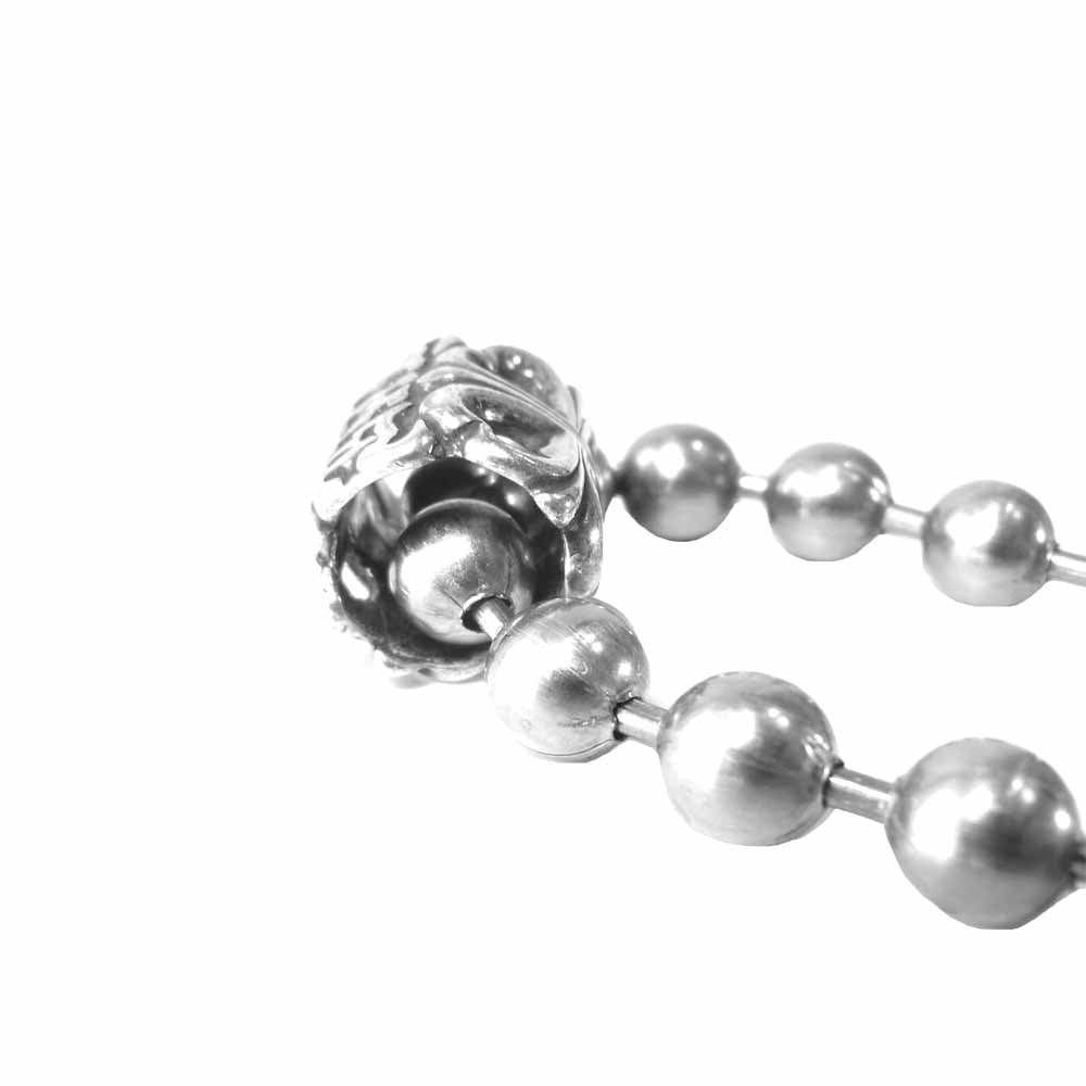 BILL WALL LEATHER ビルウォールレザー LARGE BALL CHAIN ラージ ボールチェーン ネックレス ステンレス シルバー系【中古】