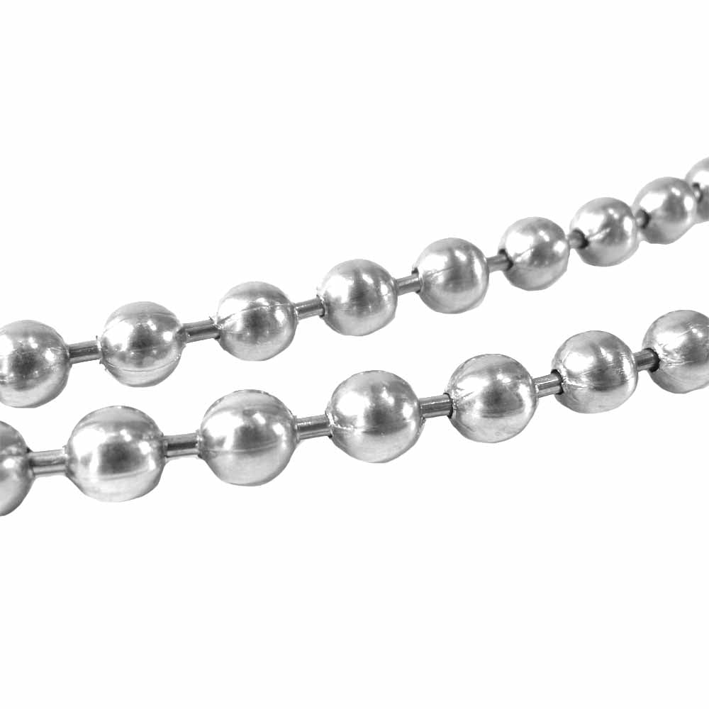 BILL WALL LEATHER ビルウォールレザー LARGE BALL CHAIN ラージ ボールチェーン ネックレス ステンレス シルバー系【中古】