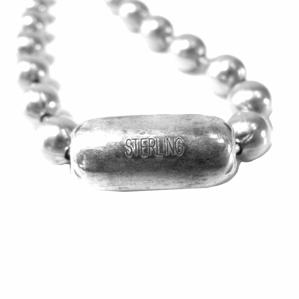 BILL WALL LEATHER ビルウォールレザー LARGE BALL CHAIN ラージ ボールチェーン ネックレス ステンレス シルバー系【中古】