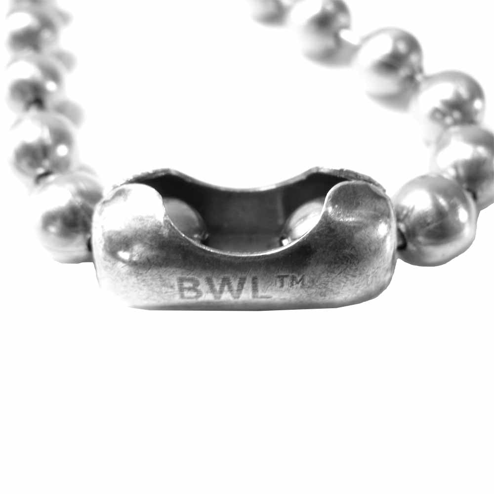 BILL WALL LEATHER ビルウォールレザー LARGE BALL CHAIN ラージ ボールチェーン ネックレス ステンレス シルバー系【中古】