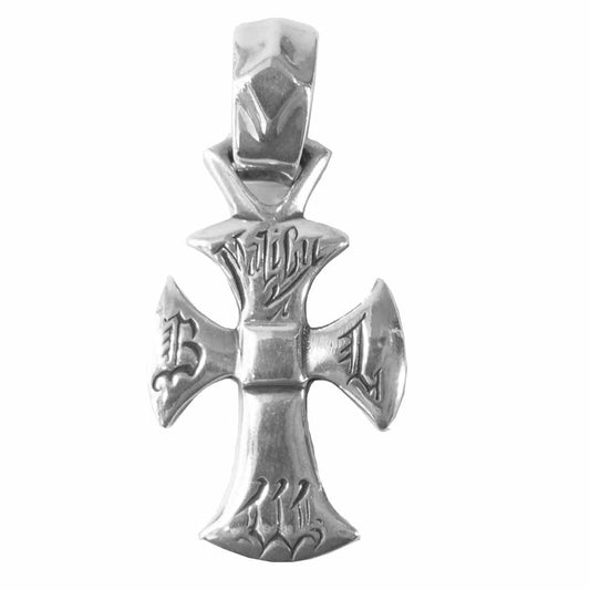 BILL WALL LEATHER ビルウォールレザー マリブクロス ペンダントトップ シルバー系【中古】