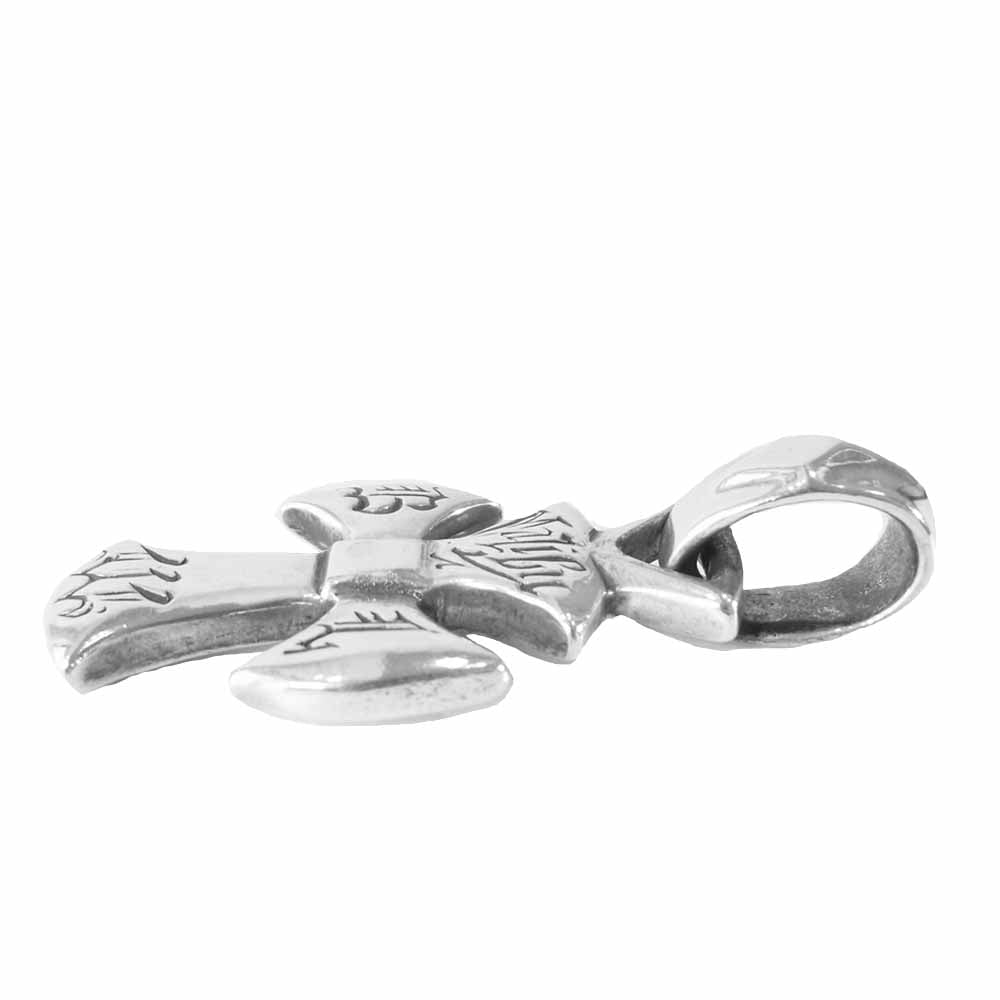 BILL WALL LEATHER ビルウォールレザー マリブクロス ペンダントトップ シルバー系【中古】