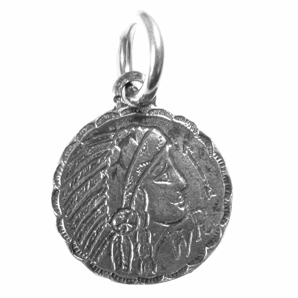 SWASTIKA TOP SILVER925 スワスティカ ペンダント トップ シルバー系【中古】