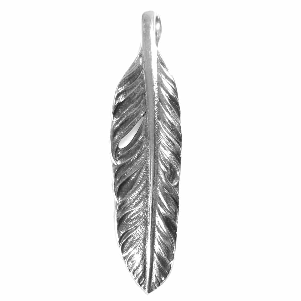 LYNCH SILVERSMITH リンチシルバースミス LNC313 FEATHER Ｍサイズ シルバー系【中古】