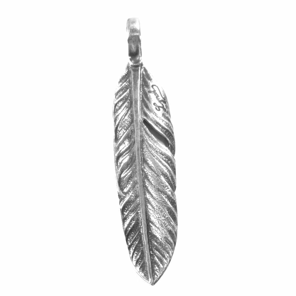 LYNCH SILVERSMITH リンチシルバースミス LNC313 FEATHER Ｍサイズ シルバー系【中古】