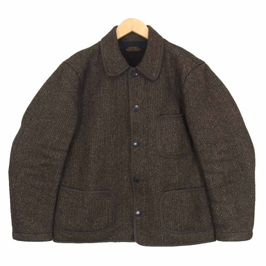 BROWNS'S BEACH ブラウンズビーチ BBJ7-003 BEACH JACKET ビーチクロス ジャケット ブラウン系 42【中古】