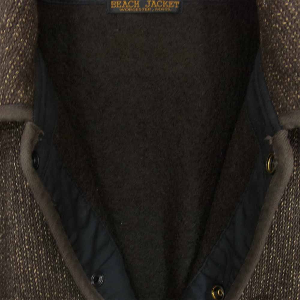 BROWNS'S BEACH ブラウンズビーチ BBJ7-003 BEACH JACKET ビーチクロス ジャケット ブラウン系 42【中古】