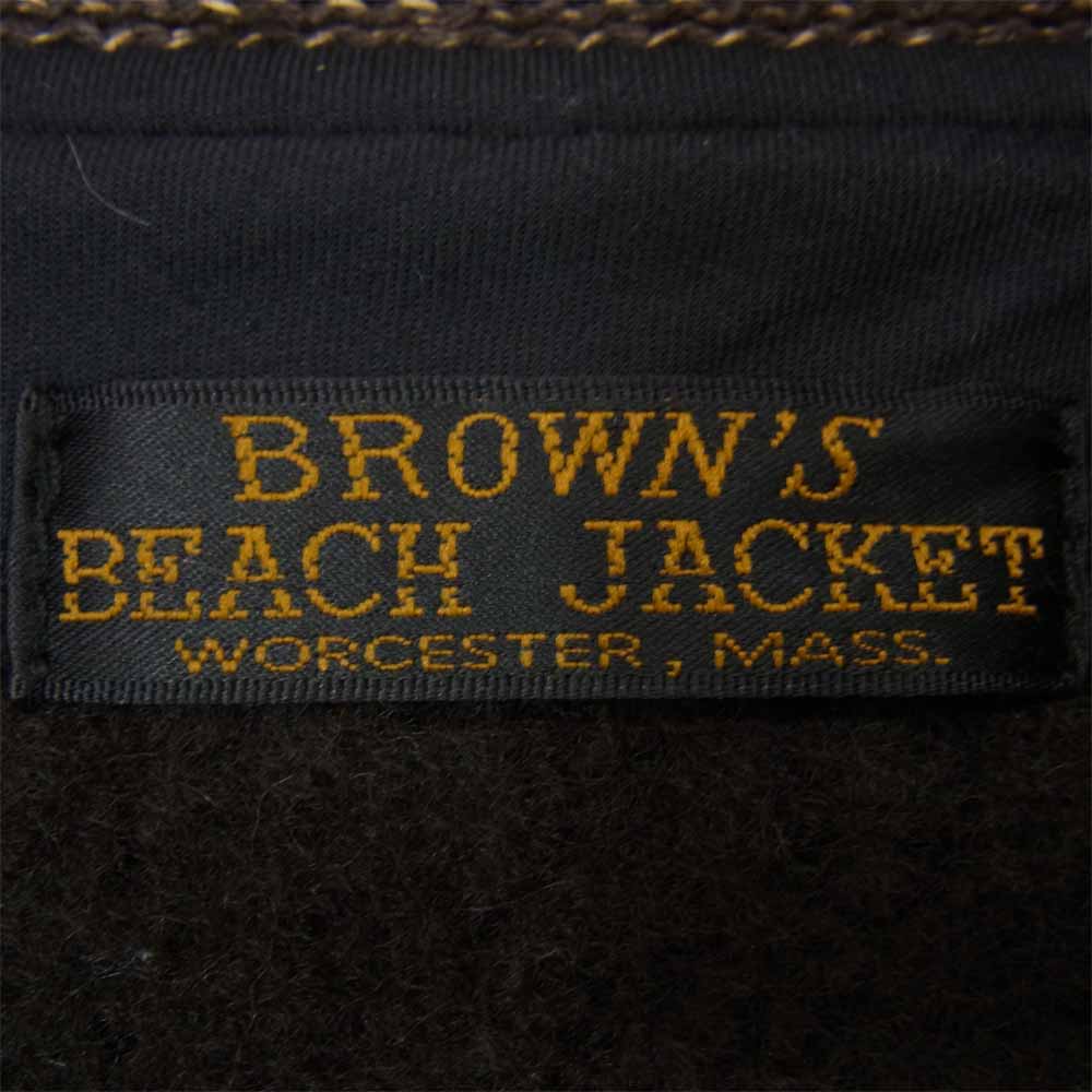 美品　BROWN'S BEACH JACKET ブラウンズビーチジャケット