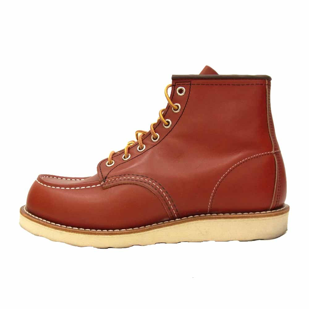 RED WING レッドウィング 8875 四角犬復刻 アイリッシュセッター ワークブーツ エンジ系 US 9【美品】【中古】