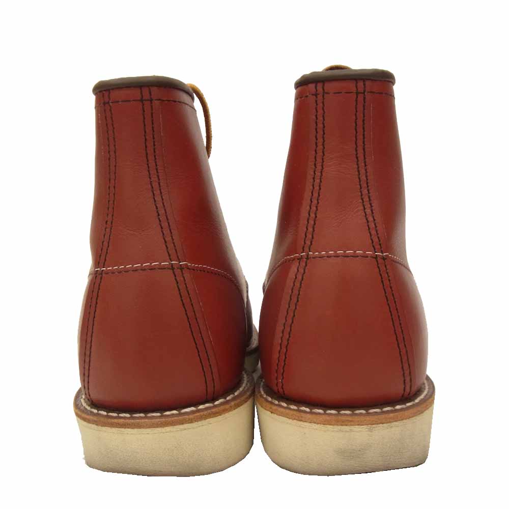 RED WING レッドウィング 8875 四角犬復刻 アイリッシュセッター ワークブーツ エンジ系 US 9【美品】【中古】