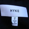 HYKE ハイク 183-17093 022 OVER SIZE TRENCH COAT ウールライナー付 撥水加工 高密度サージ オーバーサイズ トレンチコート  ベージュ系 2【美品】【中古】