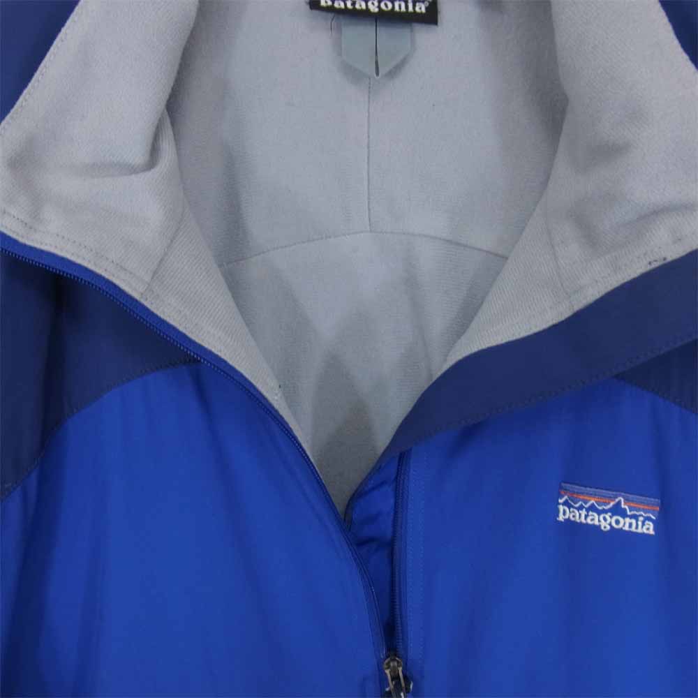 patagonia パタゴニア 83900 02年製 刺繍ロゴ ストレッチ ゼファー ジャケット ブルー系 L【中古】