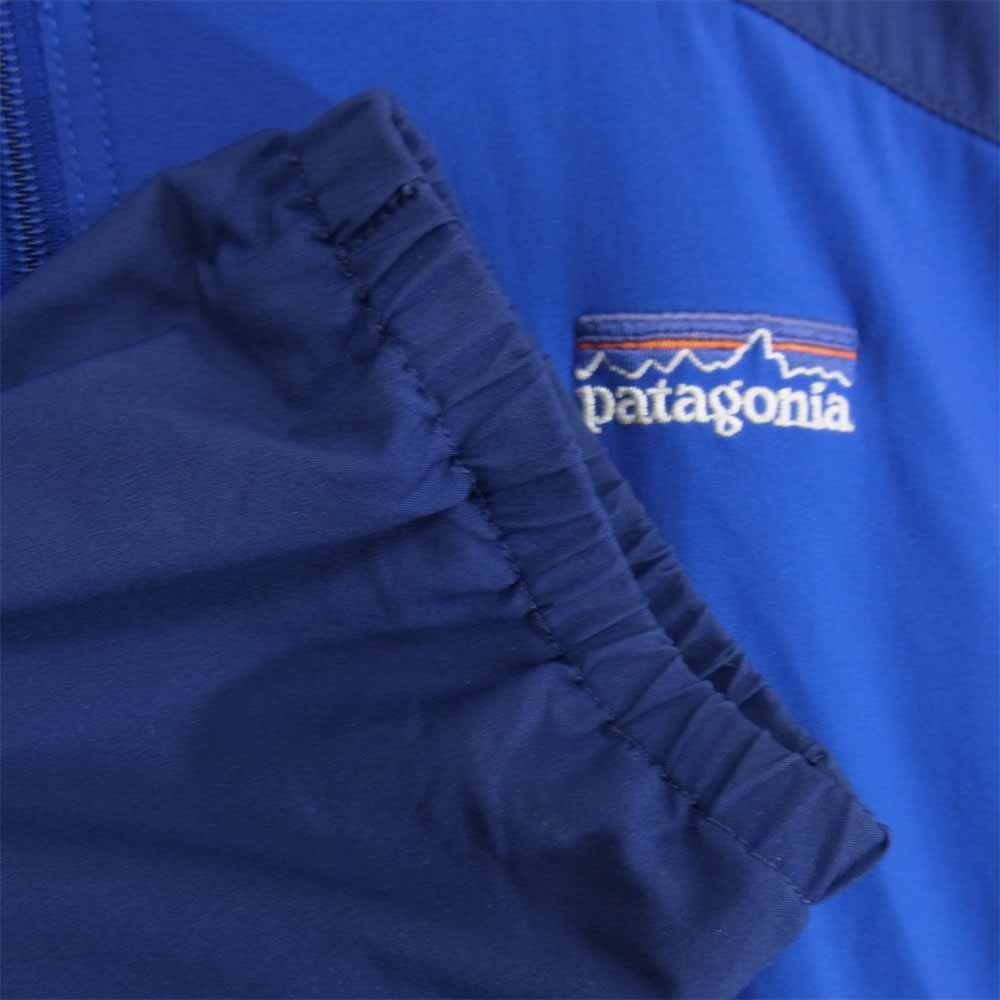 patagonia パタゴニア 83900 02年製 刺繍ロゴ ストレッチ ゼファー ジャケット ブルー系 L【中古】