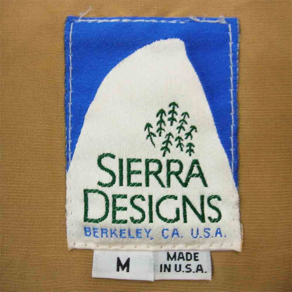 SIERRA DESIGNS シエラデザイン USA製 80s 8本木タグ 60/40 マウンテンパーカー ジャケット グリーン系 M【中古】