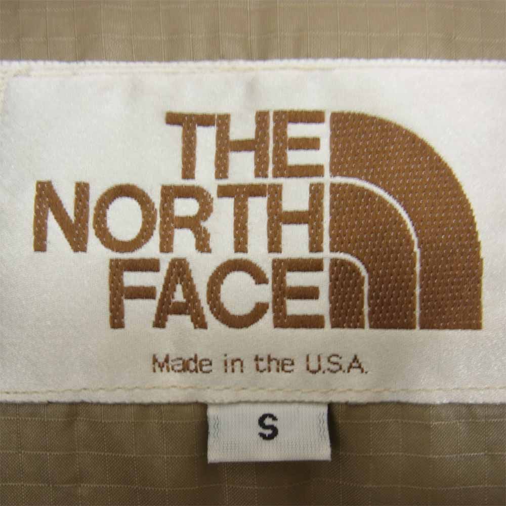 THE NORTH FACE ノースフェイス 国内正規品 80s ダウン ジャケット  グリーン系 S【中古】