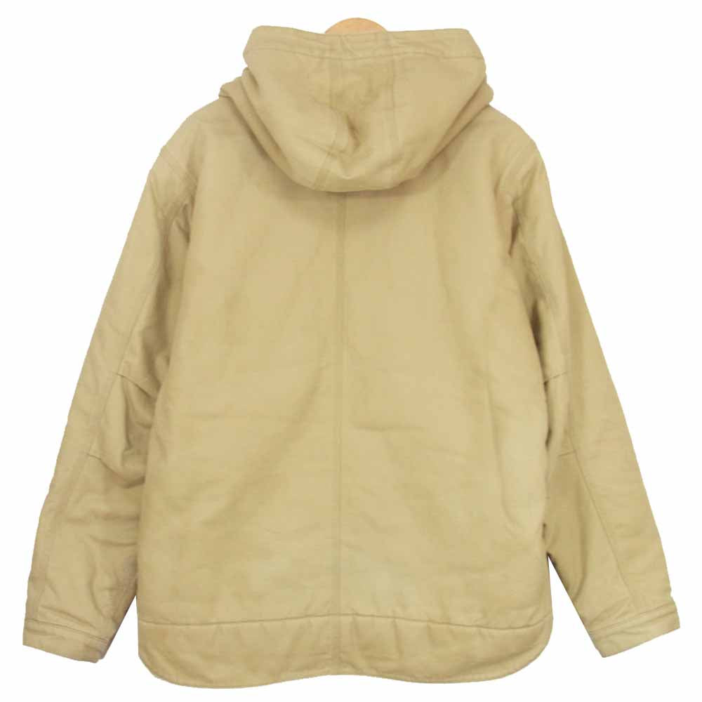 patagonia パタゴニア 27162 12年製 Lined Canvas Hoody ラインド キャンバス フーディー ジャケット ベージュ系 M【中古】