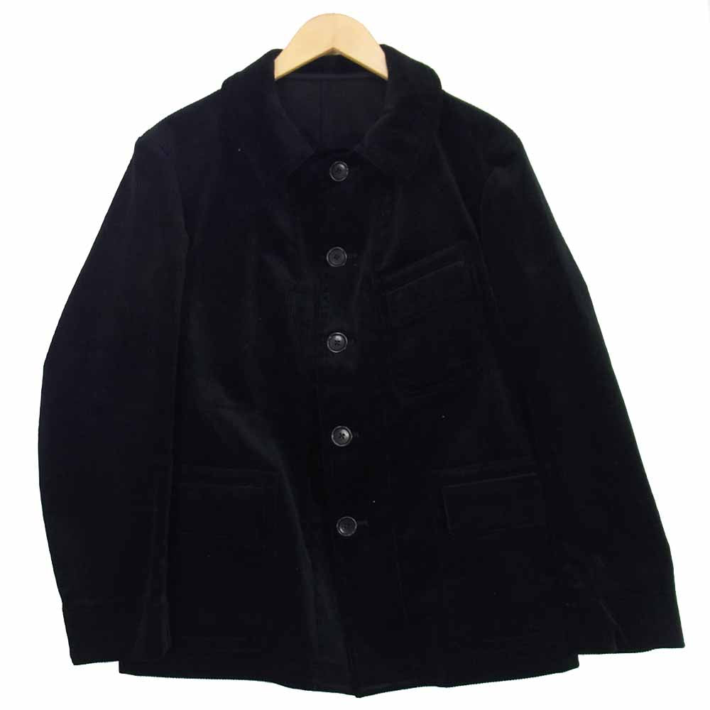 アナトミカ 20AW MONET ENGLISH CORDUROY モネ イングリッシュ コーデュロイ ワーク ジャケット ブラック系 S【美品】【中古】