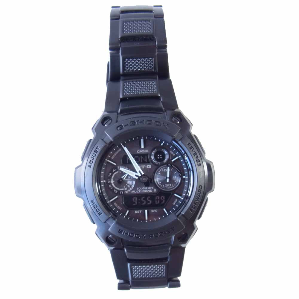 G-SHOCK ジーショック MTG-1500B 電波ソーラー 時計 ブラック系【中古】