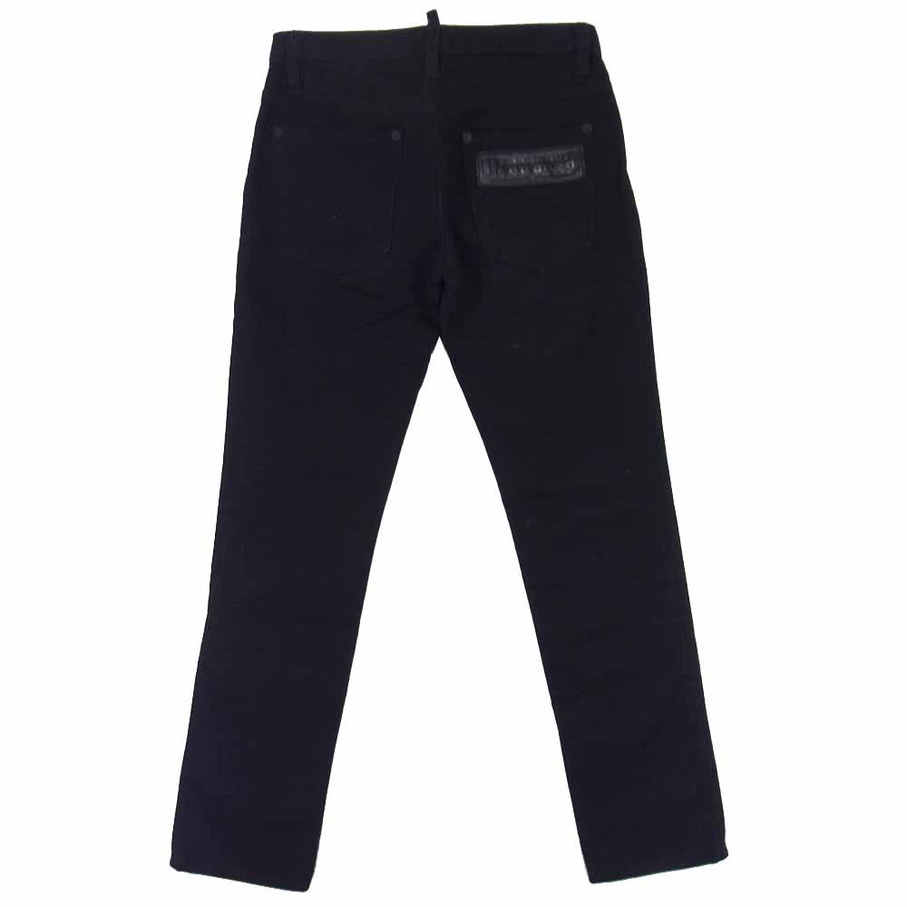 DSQUARED2 ディースクエアード 国内正規品 ブラック デニム パンツ ブラック系 36【中古】