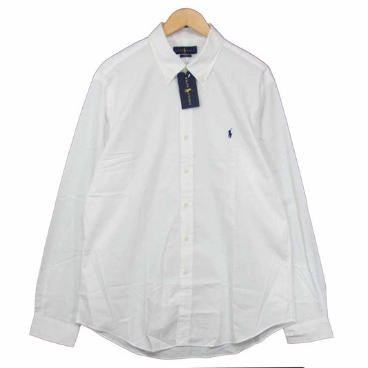 RALPH LAUREN ラルフローレン MNBLWOVM2C10472 長袖 ブラウス シャツ ホワイト系 XL【新古品】【未使用】【中古】