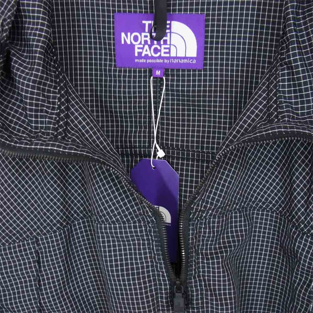 THE NORTH FACE ノースフェイス NP2001N パープルレーベル Color Ripstop Mountain Wind Poncho ポンチョ ブラック系 M【新古品】【未使用】【中古】