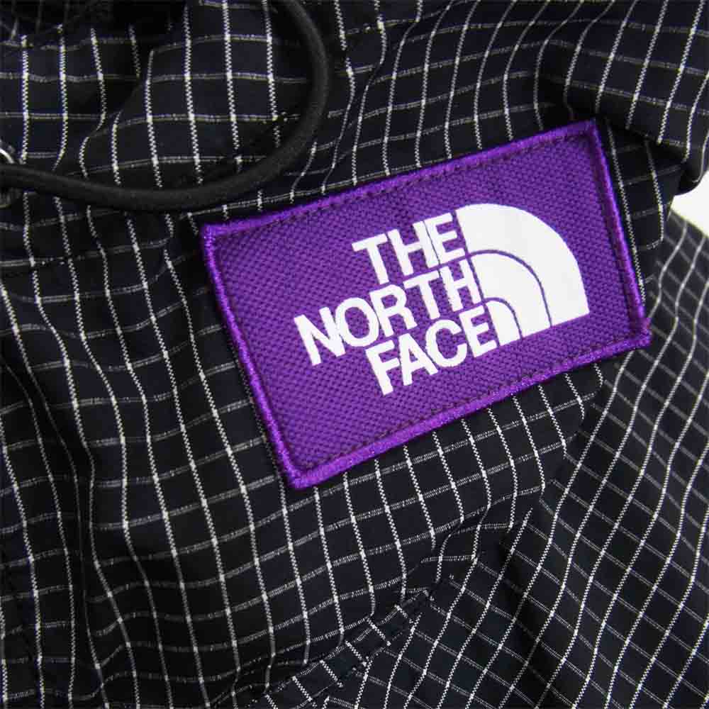 THE NORTH FACE ノースフェイス NP2001N パープルレーベル Color Ripstop Mountain Wind Poncho ポンチョ ブラック系 M【新古品】【未使用】【中古】
