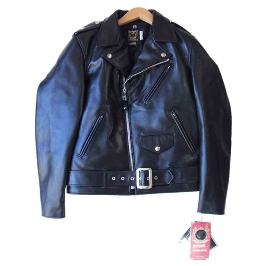 schott ショット 7416 613UHT ホースハイド ワンスター トール ダブルライダース ジャケット ブラック系 38【新古品】【未使用】【中古】