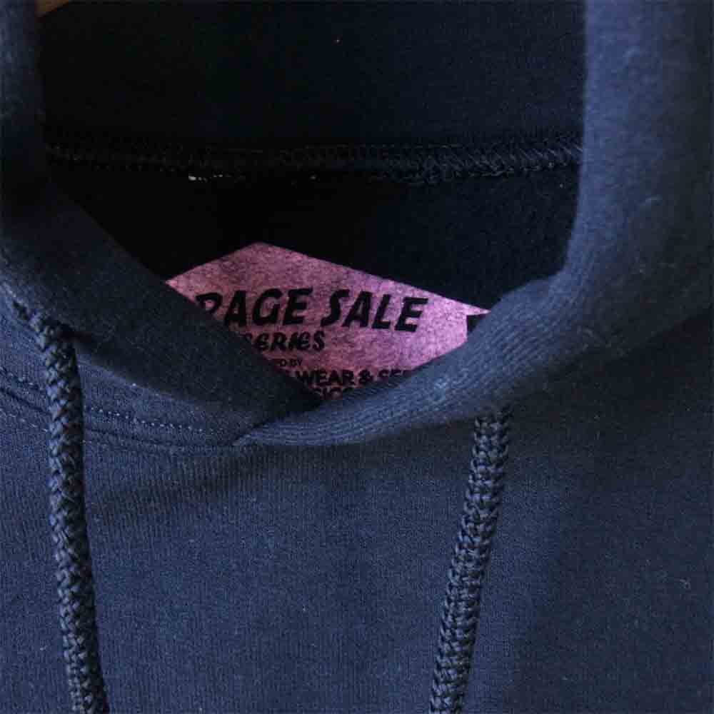 サイコム GARAGE SALE SERIES ガレージセール シリーズ パーカー ブラック系 M【中古】