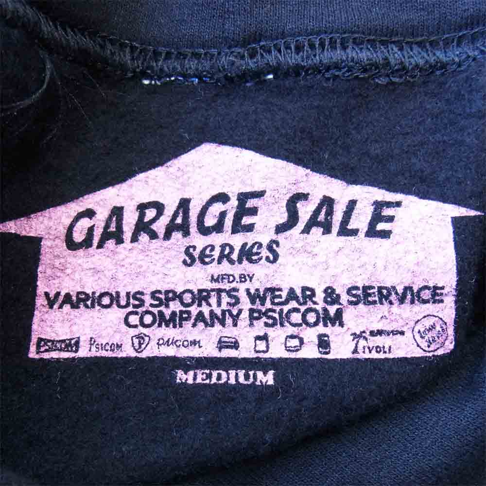 サイコム GARAGE SALE SERIES ガレージセール シリーズ パーカー ブラック系 M【中古】