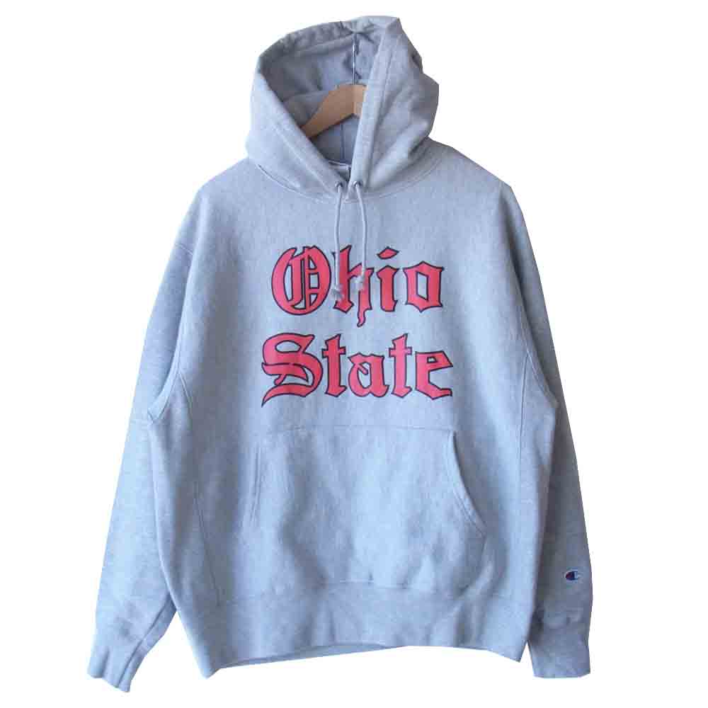 Champion チャンピオン 青単タグ 復刻 ohio state オールド