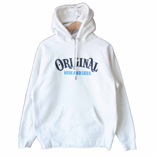 TENDERLOIN テンダーロイン × HideandSeek ハイドアンドシーク SWEAT SHIRT-2 スウェット パーカー 白 ホワイト系 M【美品】【中古】
