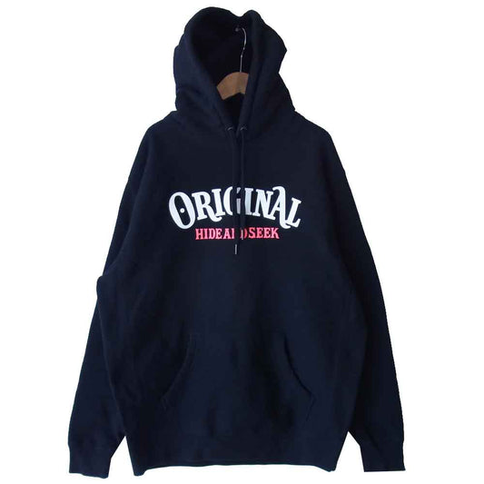 HideandSeek ハイドアンドシーク × テンダーロイン TENDERLOIN SWEAT SHIRT-2 スウェット パーカー 黒 ブラック系 M【美品】【中古】