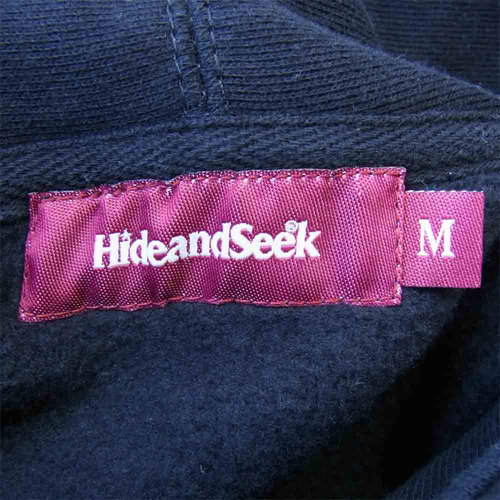 HideandSeek ハイドアンドシーク × テンダーロイン TENDERLOIN SWEAT SHIRT-2 スウェット パーカー 黒 ブラック系 M【美品】【中古】