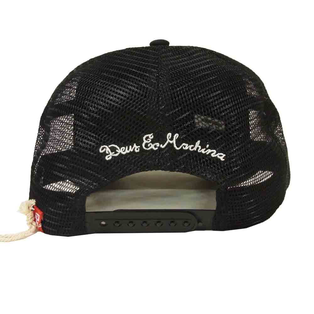デウスマキナ Baylands Trucker Cap メッシュ トラッカー キャップ ブラック系【新古品】【未使用】【中古】