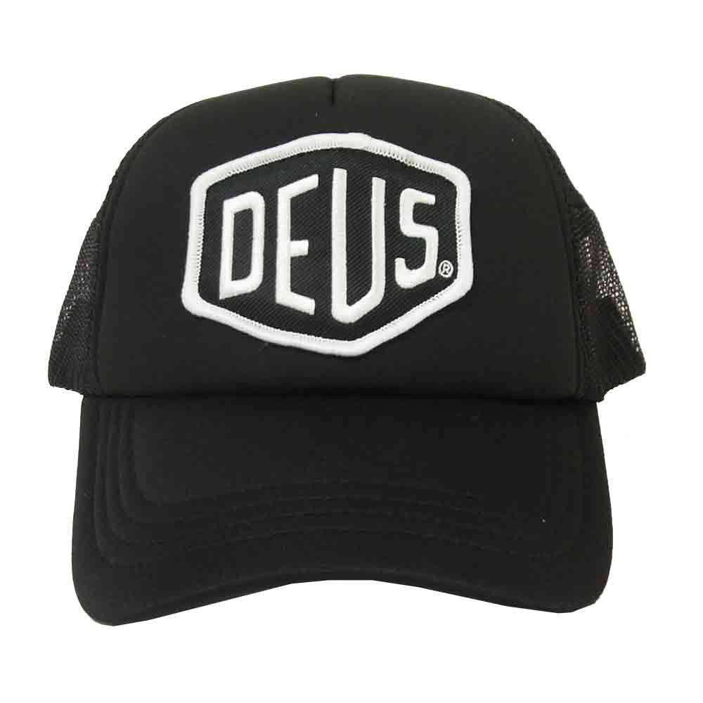 デウスマキナ Baylands Trucker Cap メッシュ トラッカー キャップ ブラック系【新古品】【未使用】【中古】