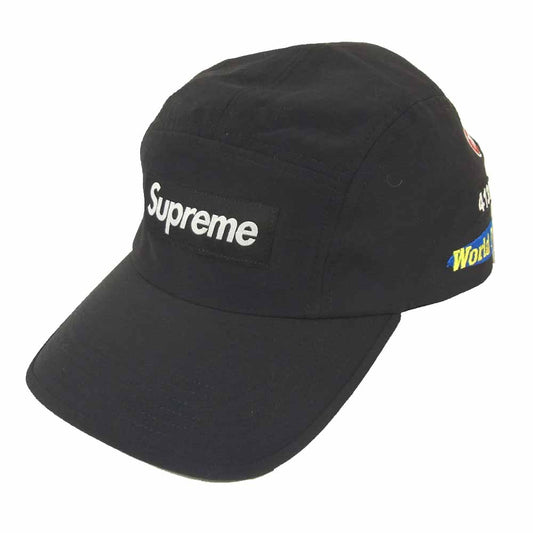 Supreme シュプリーム 20SS Trail Camp Cap ツイル キャンプ キャップ ブラック系【美品】【中古】