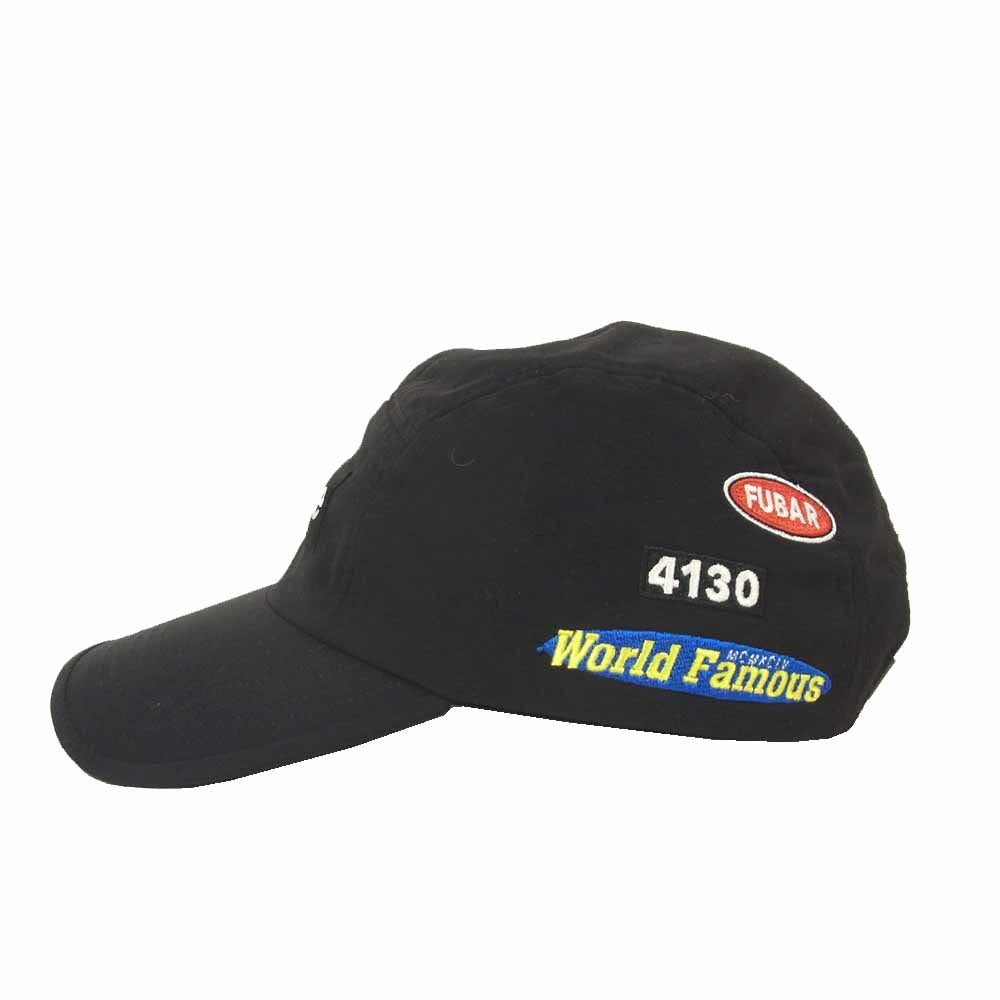 Supreme シュプリーム 20SS Trail Camp Cap ツイル キャンプ キャップ ブラック系【美品】【中古】