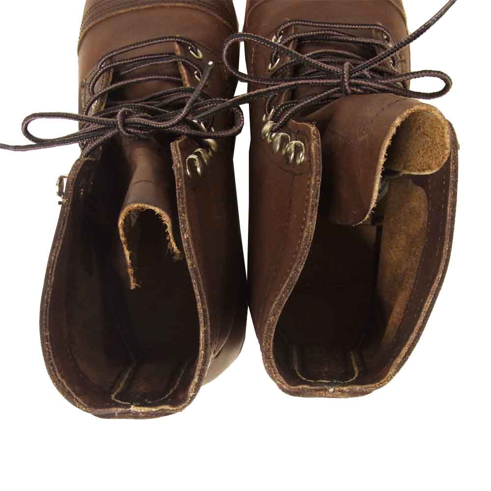 RED WING レッドウィング 8111 Iron Ranger アイアンレンジャー レザー ブーツ ブラウン系 26.5cm【新古品】【未使用】【中古】