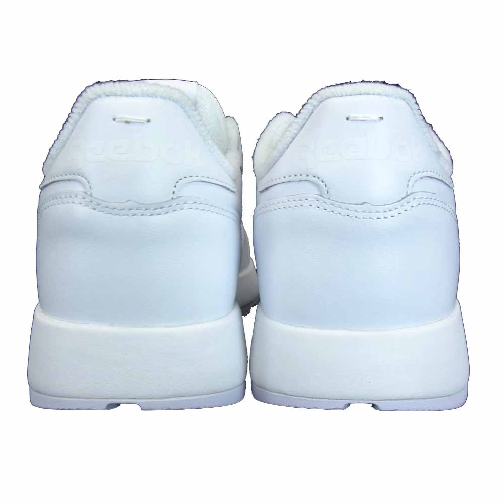 MAISON MARGIELA メゾンマルジェラ H04865 × リーボック Reebok Classic Leather Tabi クラシックレザー タビ スニーカー 白 ホワイト系 28cm【新古品】【未使用】【中古】